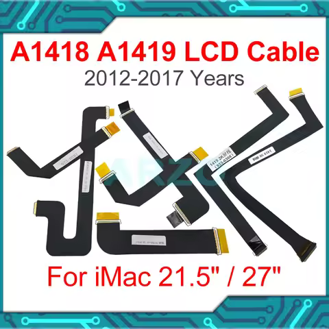 New 27" A1419 LCD Display Screen Ribbon LVDS Flex Cable 5K For iMac 21.5" A1418 LCD Cable 2K 4K 2012