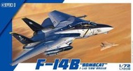長城 1/72 F-14B 熊貓戰機 炸彈貓 骷髏頭海盗旗響尾蛇中隊 Tomcat GWH 組裝模型 L7208