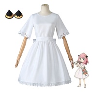 Daily ANYA FORGER COSPLAY COSTUME/ANYA FORGER WHITE DRESS/SPY X FAMILY