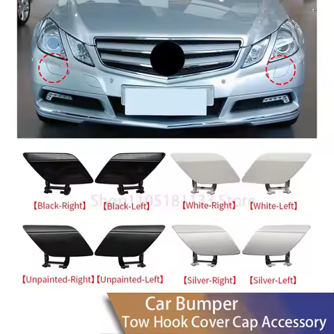 For Mercedes W207 E Class Coupe 2013-2017 Front Bumper Headlight Washer Cover 2078800105 OE Replacem