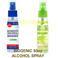 BIOGENIC Pocket Size Alcohol Spray 50ml