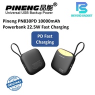 Pineng PN830PD 10000mAh Powerbank 22.5W Fast Charging Power Bank Black Colour (100% Original)