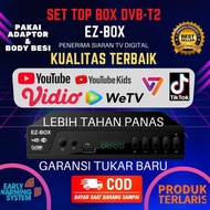 Ez-box Set Top Box Dvb-t2 Penerima Siaran Televisi Digital Youtube Wif