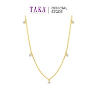 TT9 TAKA Jewellery Diamond Necklace 9K Gold