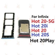 Sim tray for Infinix Hot 20 5G Play 20S 20i X666 X666B X6826 X6826B X6826C X6827 X6825