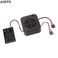 JUSTO Voice Recording Box,  Sound Loop Playback / Play Once Message Box Module, Reusable 2 Minutes /