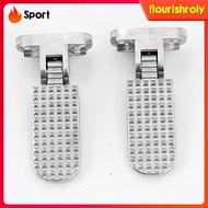 [Flourish] 2 Pieces Electric Bike Rear Pedals Portable Scooter Pedals for Electric Bike