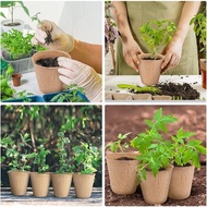 Paper Pulp Seedling Pot Seedling Pot Nurturing Flower Pot Nursing Pot Nursing Pot Nursing Bowl Fixin