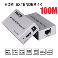 Hdmi Extender 100M 4K Over Lan Cat5E Cat6