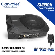 BASS BOX Carwales CL-DS10 10นิ้ว พร้อมบูสเบส เบสแน่น เบสบ็อกซ์ ซัพบ๊อก ซับเบส ดอกซับ จำนวน1เครื่อง เ