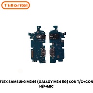 FLEX SAMSUNG M346 (GALAXY M34 5G) CON T/C+CON H/F+MIC