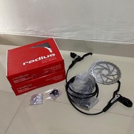 Bicycle Hydraulic Brake Hydraulic Disc Brake RADIUS M860 Brake Set + Rotor