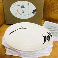 日本橘吉橢圓陶瓷盤 餐盤 /五入盤