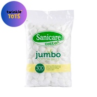 Sanicare Jumbo Cotton Balls 300 Balls - Cotton Balls