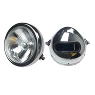 Motorcycle Front Head Lamp for Suzuki Haojue Jingcheng Lifan Qianjiang Dayang GN125H HJ125-8 GN125F 