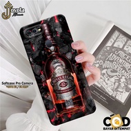 JOYOLA Case OPPO F9 / F9 PRO - Fashion Drink Case - Softcase OPPO F9 / F9 PRO - Pro Camera - Casing 