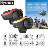 2022 Hysnox HY-02 Waterproof Intercom 2KM Group 6 Riders 5.0 Bluetooth Headset Helmet Universal