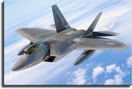 Avión Raptor F-22เจ็ทโปสเตอร์ตกแต่งแบบศิลปะภาพศิลปะบนผนังห้องน้ำสำนักงานบ้านศิลปะการตกแต่งห้องนอนของ