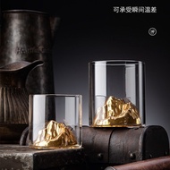 Japanese Style Mountain Viewing Cup Master Hand-Made Asakusan Wine Cup Santin Mount Fuji Heat-Resist