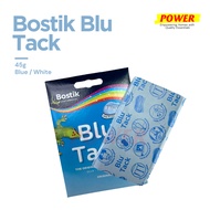 Bostik BluTack Reusable Wall Adhesive Removable Moldable Glue Blue White 45g Blue Tack