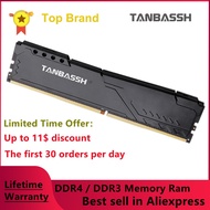หน่วยความจำ RAM DDR4 4GB 8GB 16GB ram ddr4 DDR3 1333 1600 หน่วยความจำ RAM 2133 2400 2666 RGB หน่วยความจำเดสก์ท็อป Dimm พร้อม Heat Sink Heat Ram