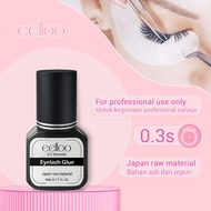 Eelloo 0.3s Japan Material Eyelash Glue Fast Drying Lash Glue False Lash Adhesive Fake Lashes Bonder