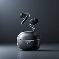 Acer OHR623 Wireless Bluetooth Earbuds In-Ear Noise Reduction Stereo Sound Soft Silicone Ear Caps Co