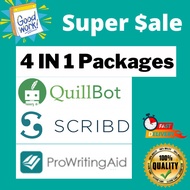 ♞,♘QuillBot + GRamm Pre Account + Scribd + ProWritingAid