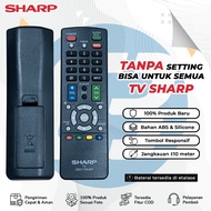REMOTE TV SHARP LCD LED SHARP AQUOS TANPA SETTING