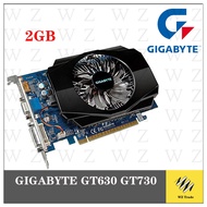 GIGABYTE Video Card GT630 GT730 2GB 2G 128Bit GDDR3 Graphics Cards for nVIDIA VGA Cards Geforce Hdmi