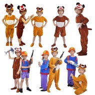 Children's Bald-Headed Strong Bear Big Bear Two Owls Prince Jiji Role Costume Performance Costume 9.