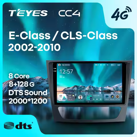 TEYES CC4 For Mercedes Benz E Class S211 W211 2002 - 2009 CLS Class C219 2004 - 2010 CarPlay Android