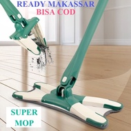 HIJAU READYMODERN X-Shape Super Mop Automatic Flexible Mop Green Automatic Mop/