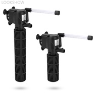 LOOKSHOW EU Standard 3 In 1 Silent Submersible Aquarium Filter Internal Water Purifier Oxygen Pump O