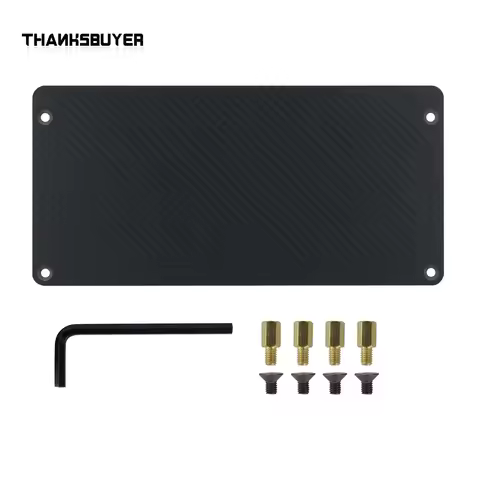 Simagic P-C200 Carbon Fiber Heel Riser Used to Upgrade Your SIMAGIC P2000 Pedal Set for Racing Games