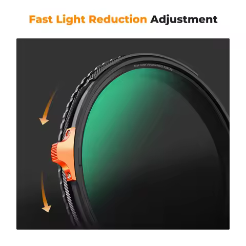 K&F CONCEPT 49-82mm True Color ND2-32 and CPL Variable VND Circular Polarizing Len Filter 2 in 1 for