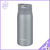 Tiger Thermos (TIGER) Tiger กระบอกน้ำ350มล. Sahara เหยือกสแตนเลสขวด MCX-A352AF สีฟ้าหมอกหนึ่งสัมผัสน