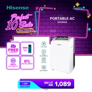 [FREE Shipping] Hisense Portable Air Conditioner 移动式空调 (1.5HP / R32) - AP12NXG