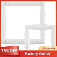 2Pc Cross Stitch Frame Square Embroidery Hoops Q Snaps for Cross Stitch Quilting Frame Sewing Hoop, 