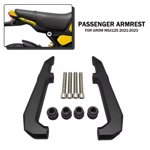 For Honda GROM MSX125 msx125 MSX 125 2021-2023 Motorcycle Rear Passenger Handle Grab Bar Rail Armres