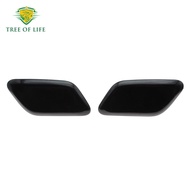 Front Bumper Headlight Washer Spray Nozzle Cover Gray Left Or Right Plastic 85045-09901 85044-09901 
