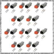 [yinahiut002.ph] DT 2-Pin Waterproof Electrical Connector DT06-2S DT04-2P Inlet Air Temperature Sens