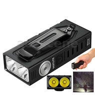 Vastlite Sima 210 Meters Compact EDC LEP Flashlight with 14500 Battery, 2200LM Long Range Portable P
