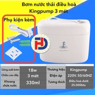 Bơm xử lí nước thải đẩy cao 3 mét Hippo small hàng chính hãng Kingpump