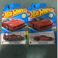 Hotwheels Mainline Ferrari Ferrari F40 Ferrari S90 Stradale