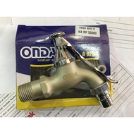 Kran Air Taman 1/2" ONDA A 820 Keran 1/2 KUNCI GEMBOK + Colokan Selang