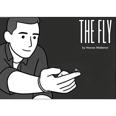 The FLY Card Magic Trick – Ghost Card Box Effect Close-Up Illusion Gimmick with Online Instruction P