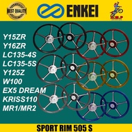 ENKEI SPORT RIM 505 505 S 505S Y16 Y16ZR Y15ZR LC135 5S Y125Z Y125ZR EX5 DREAM WAVE100 FG505 WITH BU