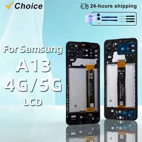 IPS For Samsung A13 4G 5G LCD A135M A136W Touch Screen Digitizer Assembly For Galaxy SM-A135F LCD SM