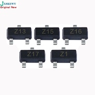 100pcs SOT-23 BZX84C SMD Zener Diodey BZX84C4V7 BZX84C5V6 6V8 BZX84C10 11V 13V BZX84C15 BZX84C18 20V